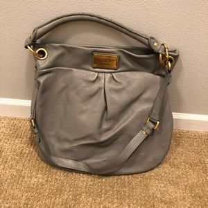 Marc by Marc Jacobs gray two strap bag